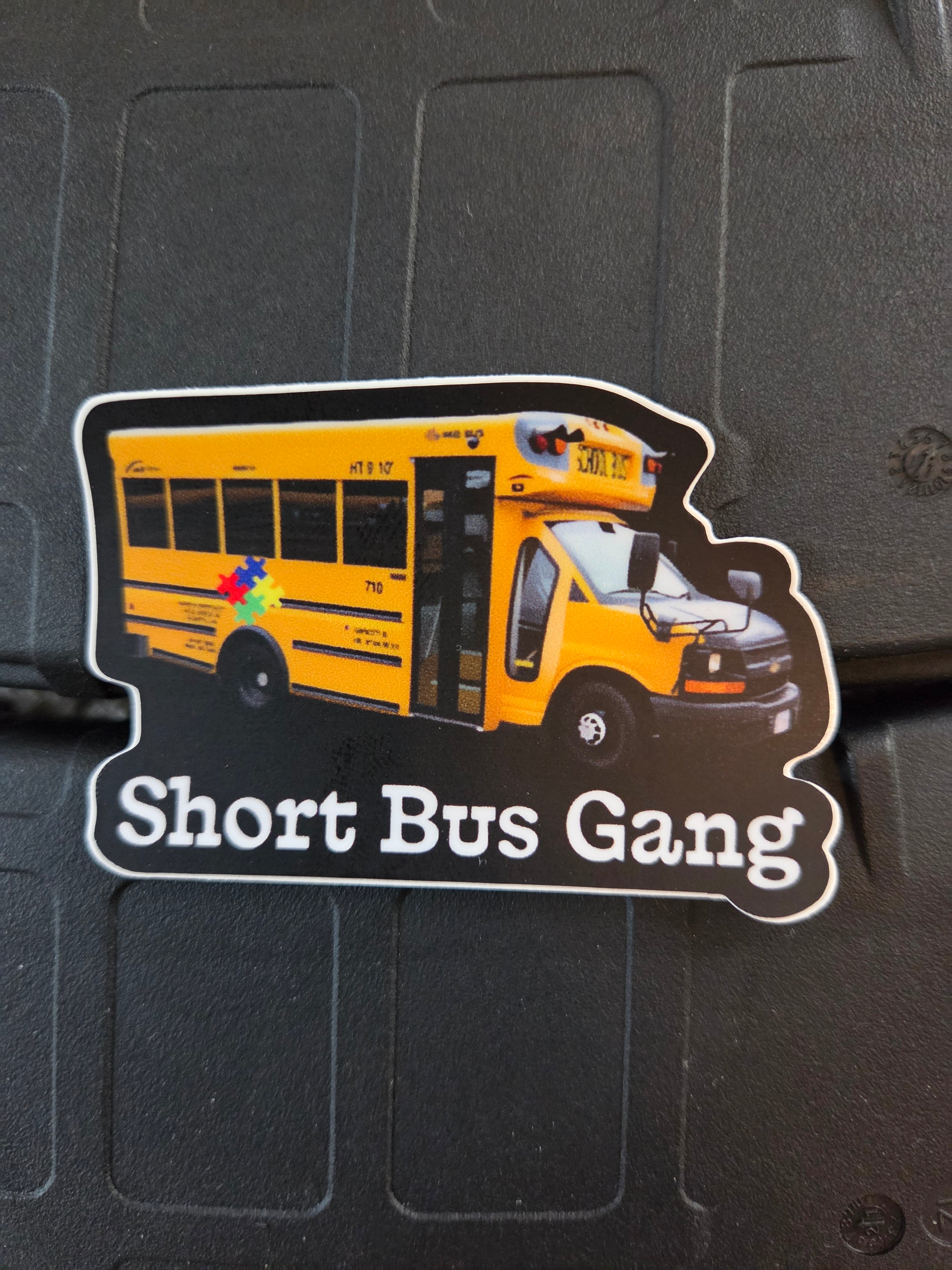 Short Bus Gang Sticker