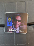 "Shot Timer Neuralizer" Sticker