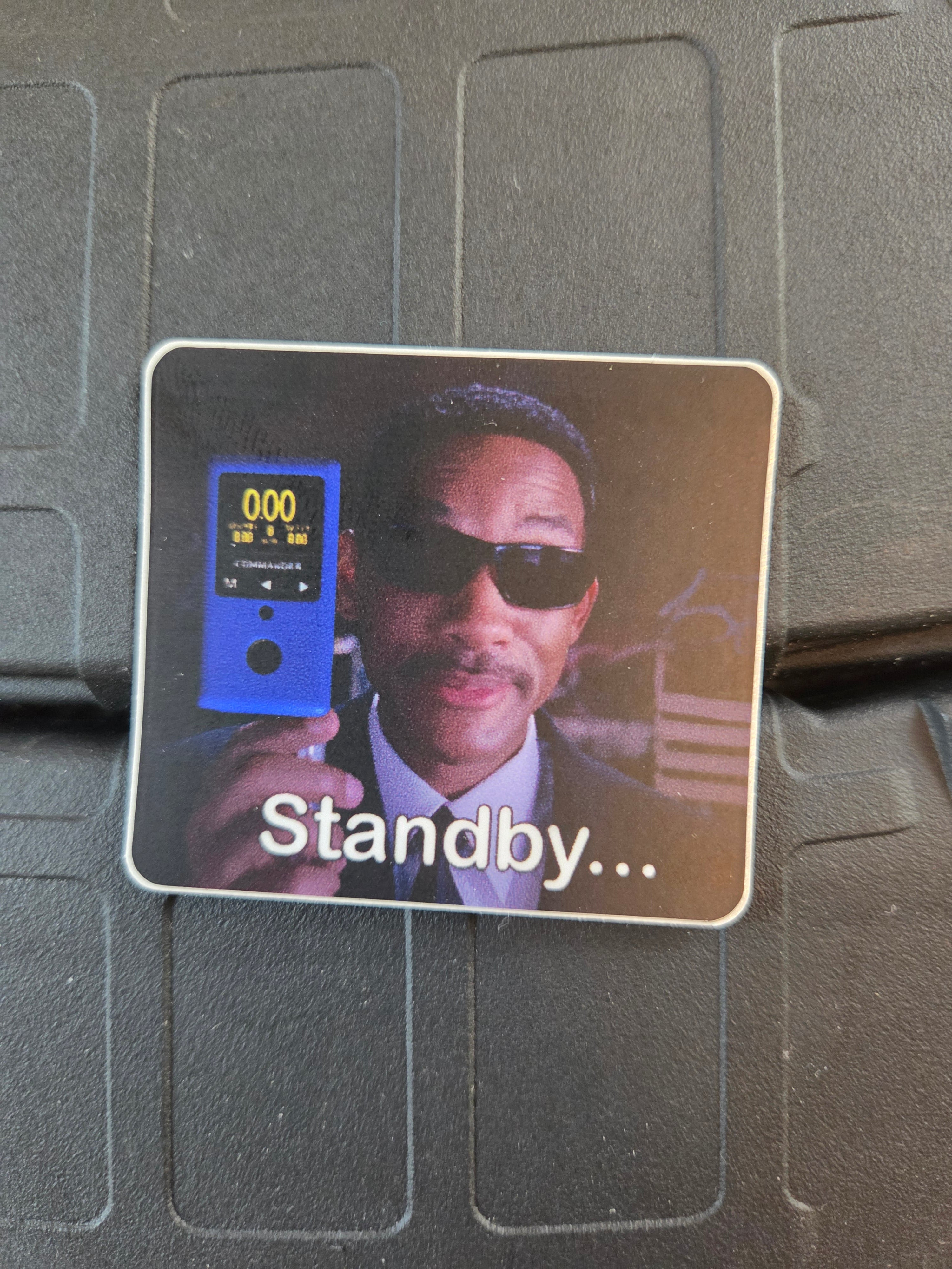 "Shot Timer Neuralizer" Sticker