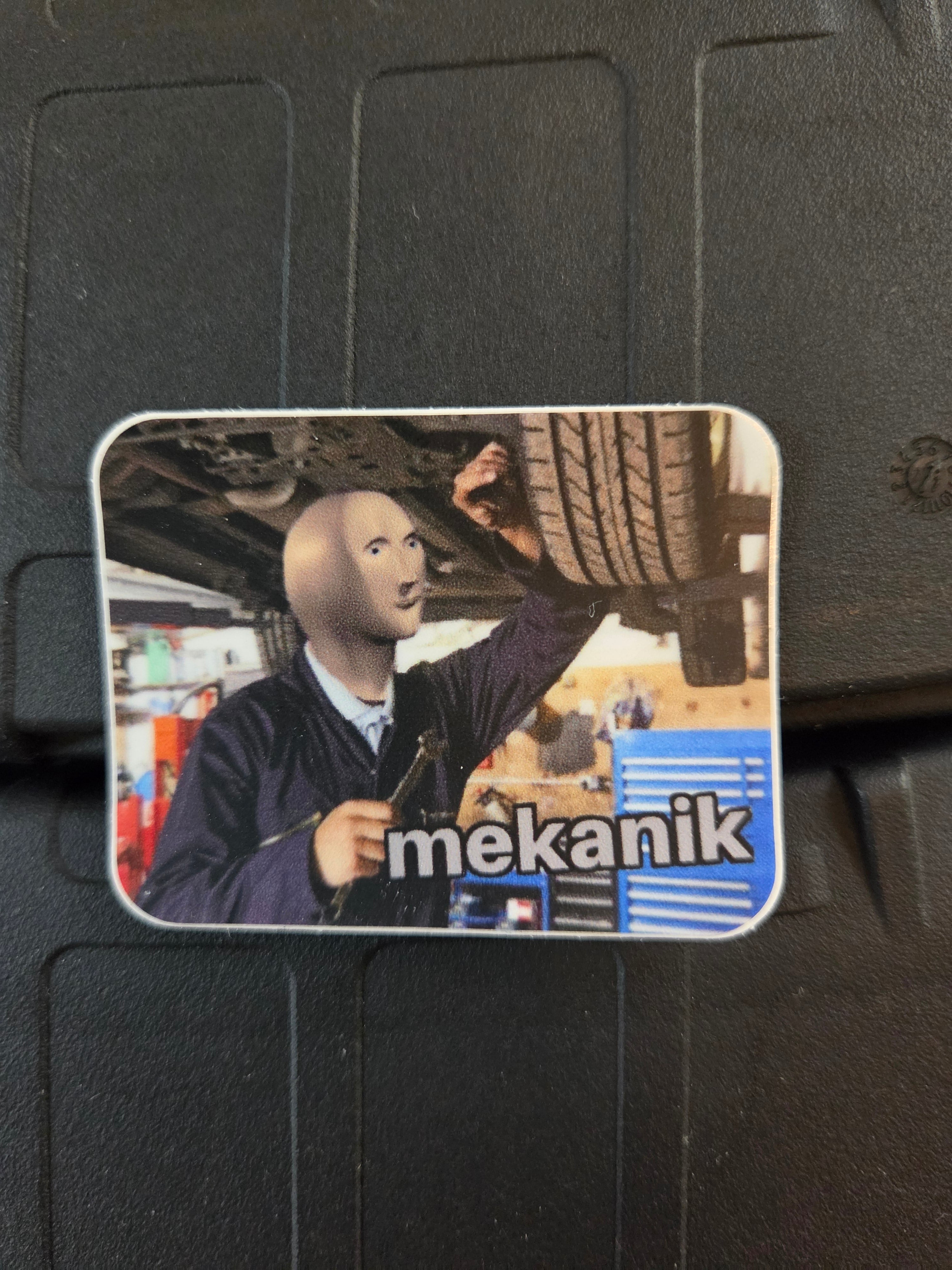 "Mekanik" Sticker